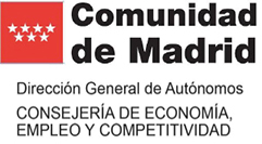 Comunidad de Madrid. Direccion General de Autónomos. Consejería de Economía, Empleo y Competividad.